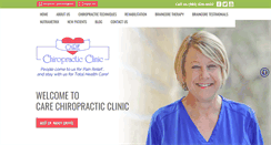 Desktop Screenshot of carechiropractic.us