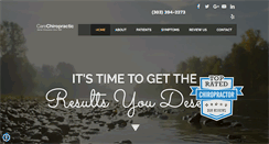 Desktop Screenshot of carechiropractic.com